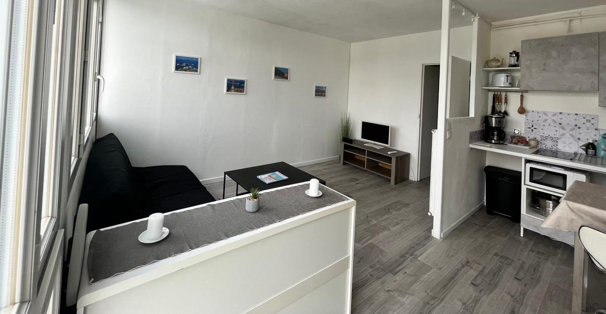Studio Marseille Calanques Bagian luar foto